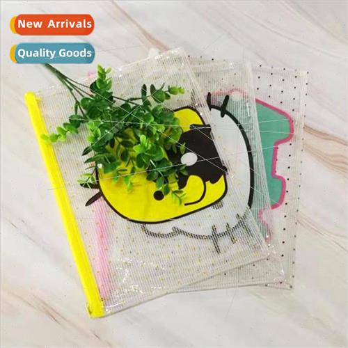 Korea Creative Cute Cartoon Transparent File Bags A4 File Ba