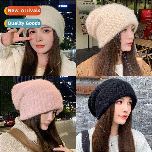 light plate versatile show face small wool pile hat female f