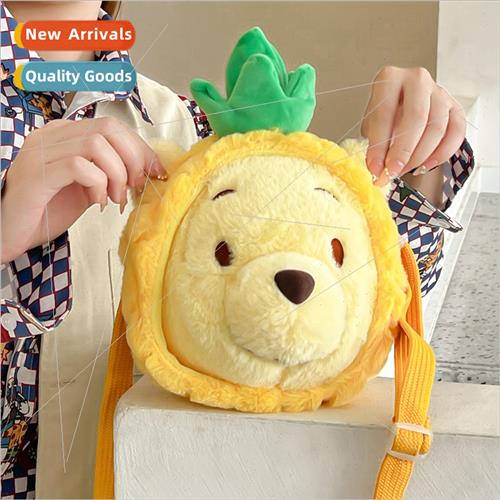 Japanese bear doll bag female 2022 new cartoon plush shoulde