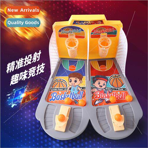 Two players against basketball machine children table games