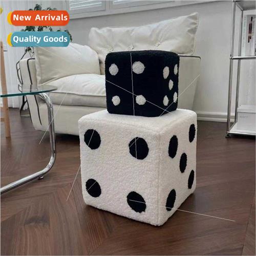 Dice changing shoes stool bedroom decorative stool small hou