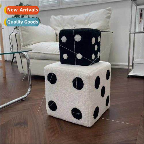 Dice changing shoes stool bedroom decorative stool small hou