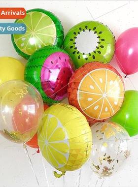 18 inch fru balloon strawberry orange watermelon dragon fru