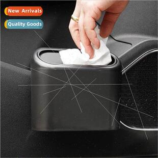 Car trash can car seat back door hanging storage box multifu