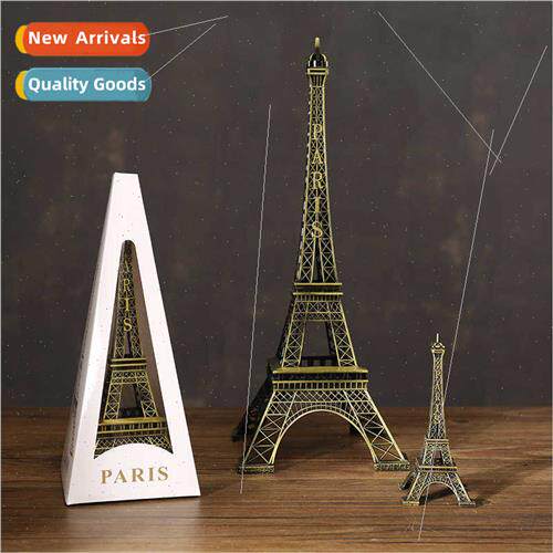 Vintage Paris Eiffel Tower metal building ornaments living r