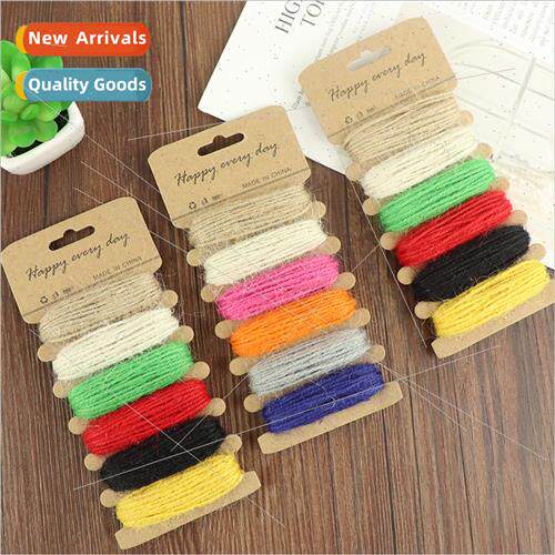 sal Rope x Color Card 5M/Color Handmade DIY Weaving Decorati