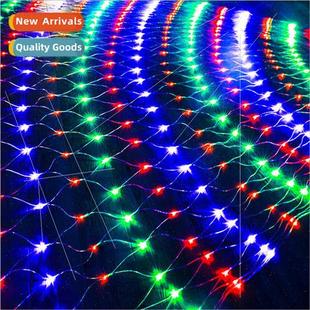 lights net small colorful led string fishing