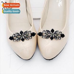 Bridal wedding shoes accessories luxury rhinestone shoes buc