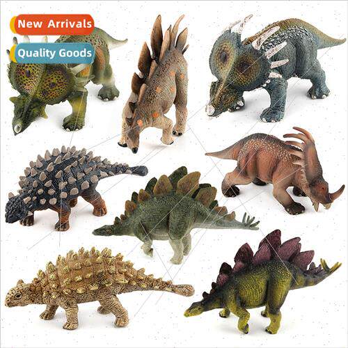 Jurassic Solid Stegosaurus Megalosaurus Model Toys Total 8