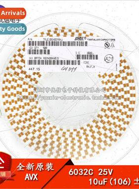 al  SMT tantalum capacitor 6032C 25V 10UF ±10% TAJC106K025R