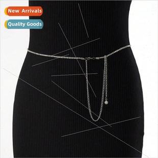 rhinestone waistchain inlaid diamond penda 3452 pearl Europe