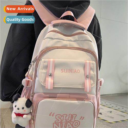 schoolbag female large capacy waterproof lightweight girls t