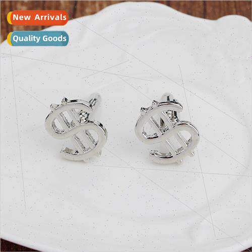 Europe Uned States creative fun dollar dollar sign cufflinks