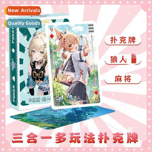 around 54 playing cards anime cards secondary games table ga