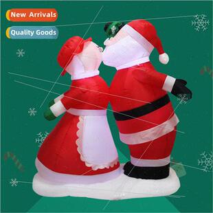 Inflatable Santa Claus air mold luminous Santa Claus Christm