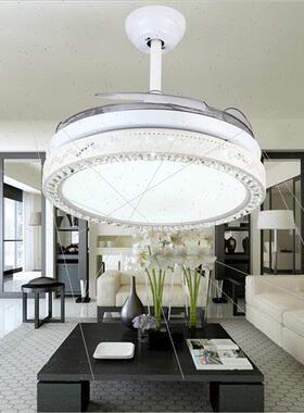 Invisible ceiling fan light fan light restaurant chandelier