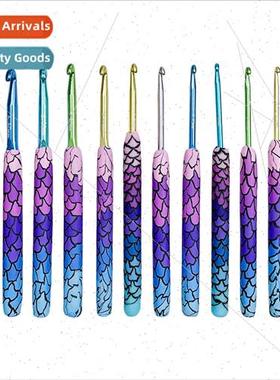 Colorful mermaid handle dch needle set Aluminum oxide single
