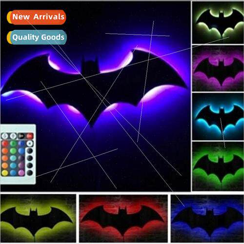 Remote Control Bat Mirror ght LED Remote Control Color Chang