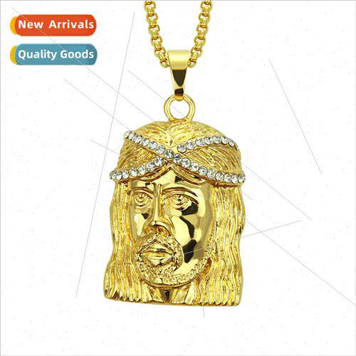 Jewellery Head Hip Hop Pendant Necklace Hip Hop Gold Jewelle