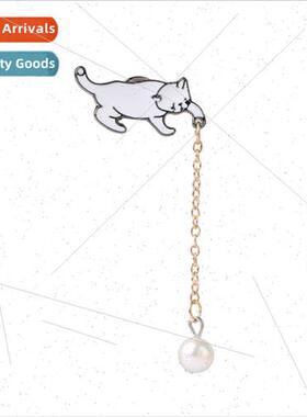 Europe Uned States brooch creative cartoon cute anime cat pe