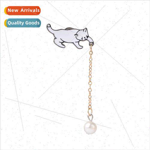 Europe Uned States brooch creative cartoon cute anime cat pe