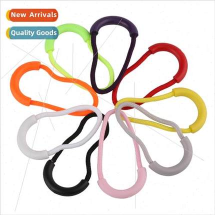 U-shaped zipper head pull tail rope plastic pull piece cloth
