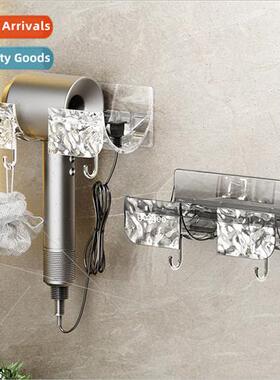 Hairdryer ShelfNo punch bathroom shelf wall storage rack wal