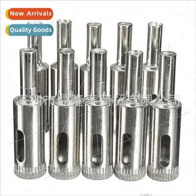 10Pcs 13mm Diamond Coated Drill Bit Set Tile Marble Glass Ce
