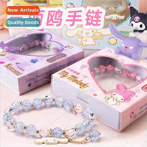 Sanrio Melody Cinnamon Dog Bracelet beaded transfer beads in