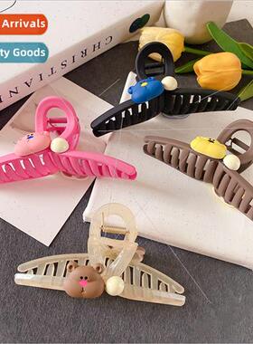 Summer new doo doo bear scratch clip female cute back head p