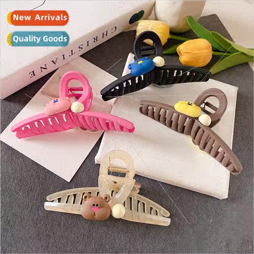Summer new doo doo bear scratch clip female cute back head p