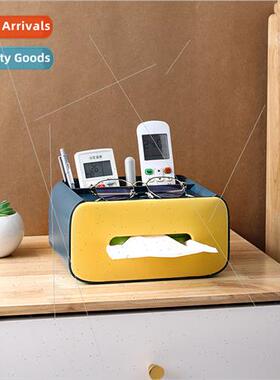 Double desktop storage tissue box living room coffee table d