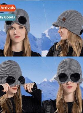 New winter fashion versatile hat padded warm windprocap ladi