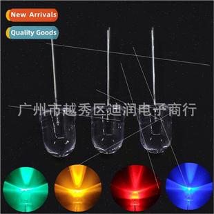 whe emerald beads yellow red hair edge round 10mm F10