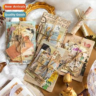 Pack Floral Vintage Memory Old Material English News Theater