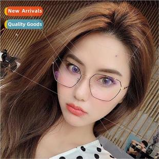 repair goddess metal women men light face lens Fashion flat