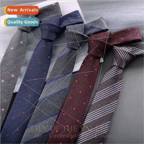 New floral polyester cotton tie tide men business mal retro