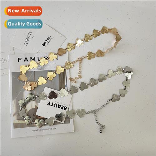 Waist Chain Women Thin Waistband mple Hundred Dresses Metal
