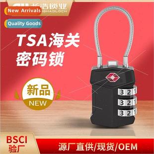 lock luggage wire travel padl combination TSA