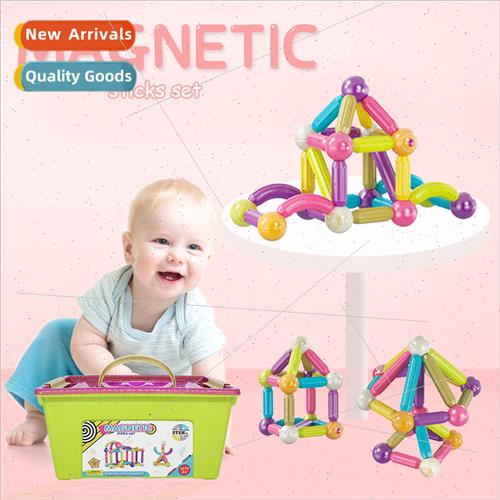 82PCS children oversized magnetic bar building block toys 3-