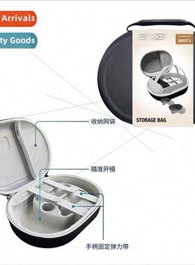 Meta Quset 3 VR Glasses Storage Bag VR Headset Handle Handhe