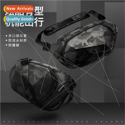 Crossbody Bag Men Student Shoulder Bag Chest Bag Plastic Bag