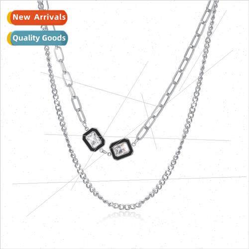 Europe new niche ins square shape double layered stacked sta