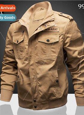 M-6XL extra large size 2022 new fall workwear men jackets ca