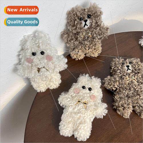 Plush cartoon bb clip fall winter large cute cute girl bear