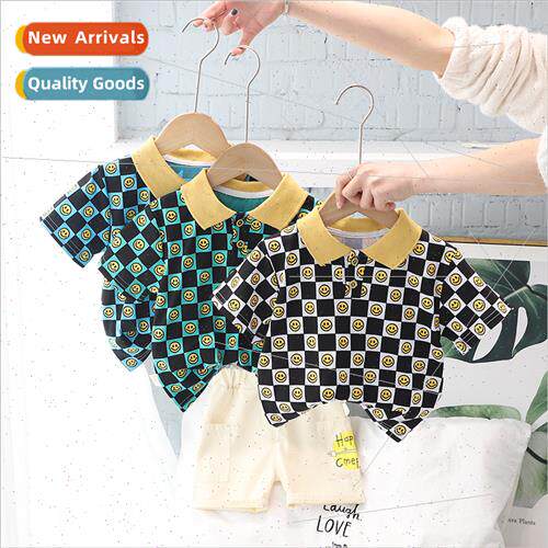Childrens short-sleeved t-shirt 2023 small children girls Ko
