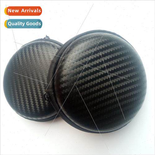 Headphone organizer bag round eva zipper pressure resistant