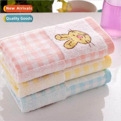 Children towel gauze printed cartoon towel cotton children t