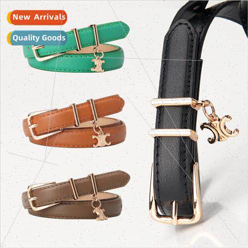 Pendant double c women belt decorative jeans pants belt summ