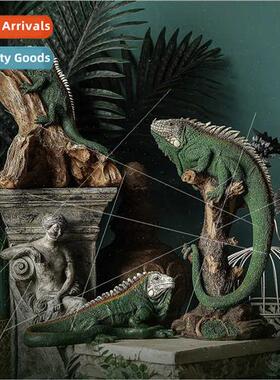 American living room wine cabinet TV cabinet craft decoratio